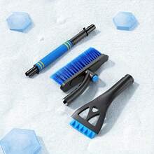 Xẻng xúc tuyết đa năng cho ô tô Xẻng xúc tuyết bằng hợp kim nhôm có thể thu vào Xẻng xúc đá cho ô tô Xẻng rã đông Dụng cụ cạo ván trượt tuyết - Một cỡ - Xem 6