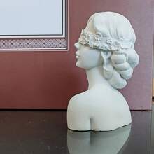 1 件装卡哇伊女孩树脂工艺品摆件、家居客厅卧室桌面装饰、珠宝展示架摄影道具最佳礼物 - 多色 - 查看 2