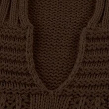 Plus Size Sweaters For Women V Neck Long Sleeve Cable Knit Sweaters Casual Fall Sweaters Soft Jumper Tops - 卡其色 - 查看 2