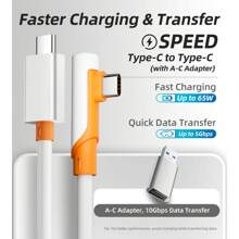 Cable de enlace Transnovo de 16 pies compatible con Meta/Oculus Quest 3, Quest 2/Pro/Pico 4 Accesorios y PC/SteamVR, transferencia de datos de PC a alta velocidad de 5 Gbps, adaptador USB 3.0 A-C para auriculares de realidad virtual de juegos - Unitalla - Ver 3