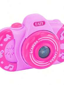 Toy Camera With Light And Sound - Boys Girls - 粉色 - 查看 2