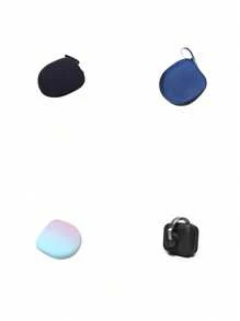 1pc Waterproof Earphone Protective Case, Creative Ombre Color (Earphones Not Included, Ombre Color Randomly Sent) - Multicolor - View 6