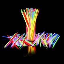 8 inch (khoảng 20,3 cm) Phụ kiện tiệc phát sáng trong bóng tối Vòng cổ vòng tay phát sáng neon cho người lớn Sinh nhật Giáng sinh Phục sinh Ngày lễ tình nhân Quà tặng tiệc cưới, 100 chiếc/gói - Nhiều màu - Xem 3