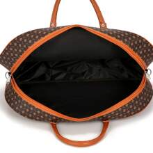 Mala de Viagem Impermeável Envio Cor Aleatória Marrom Azul Escuro Mala Unissex Masculina Feminina Bolsa de Academia Fitness