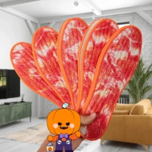 10 件装保暖羊羔绒/羊毛鞋垫，吸臭，适合休闲鞋和正装鞋，冬季