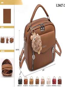 Wilson Bag Women's Fashion Multilayer Bag New Temperament Crossbody Bag - Lạc đà - Xem 3