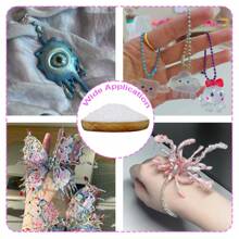 3.5/7/10.5oz Plastic Plastic Pellets - Thermoplastic Beads, Meltable Plastic Reusable, For Crafts, DIY, Role-Playing, Temporary, Repair, Modeling, Halloween Vampire Teeth Fangs - 7 Oz - View 1