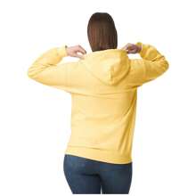 Gildan Unisex Softstyle Midweight Hoodie (Yellow Haze) - Yellow - View 2