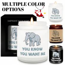 1 Nến thơm hương hoa oải hương Quà tặng Giáng sinh vui vẻ cho phụ nữ Đàn ông Đồng nghiệp của cô ấy Ảnh ghép Đồng nghiệp Công ty văn phòng Trò chơi trao đổi voi trắng hài hước Trò đùa chơi chữ Cây thiết yếu ngày lễ Bí mật Trang phục ông già Noel Tất làm đầy Quà tặng - Nhiều màu - Xem 1