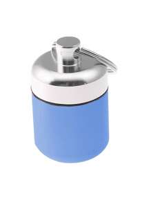 Hộp đựng thuốc mini - Thiết kế chống nước để bảo vệ chống ẩm, kết cấu hợp kim nhôm, móc chìa khóa tiện lợi để dễ dàng mang theo - Sắp xếp và bảo vệ thuốc hàng ngày của bạn - Nhiều màu - Xem 12