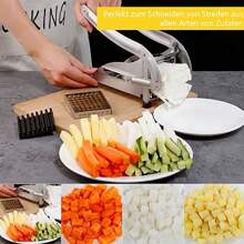 French Fry Cutters - Silver - View 1