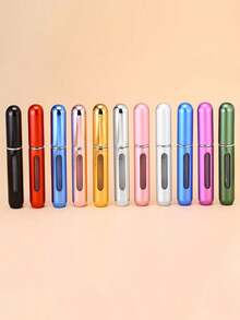 Air Freshener Atomizer, Portable Fine Mist Spray Bottle, Leak-Proof Mini Air Freshener Travel Refillable Empty Spray Bottle, Easy Pump Design For Air Freshener, Oil, Cologne, Liquid - Multicolor - View 2