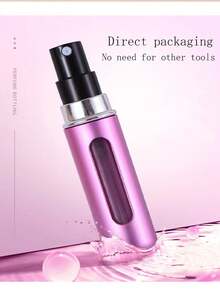 Air Freshener Atomizer, Portable Fine Mist Spray Bottle, Leak-Proof Mini Air Freshener Travel Refillable Empty Spray Bottle, Easy Pump Design For Air Freshener, Oil, Cologne, Liquid - Multicolor - View 4