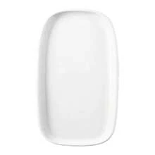 Kit 6 Units Rectangular Melamine Tray 28x18.5cm - 白色 - 查看 3