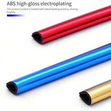 10 件/套汽车出风口装饰条 中网夹条 U 型镀铬装饰条 空调镀铬彩色内饰装饰条 - 均碼 - 查看 7