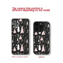 Ốp lưng điện thoại chống sốc họa tiết cây thông Noel nhiều màu sắc của Apple, tương thích với iPhone 15/16 Pro Max/14/13/12/11/7/8/XS/11 Pro, phiên bản quốc tế, không phải phiên bản nội địa. - Nhiều màu - Xem 6