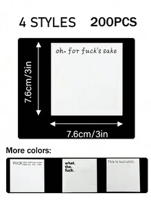 Giấy ghi chú vui nhộn, Giấy nhớ, Giấy nhớ, Văn phòng phẩm cho trẻ em, Giấy tự dính - Nhiều màu - Xem 4