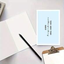 给朋友的感谢卡 - “你真是一个了不起的家伙”感谢卡，适合生日场合 - 有趣的感谢信，适合所有人，5*7 英寸 - 带信封 - 紅色 - 查看 4