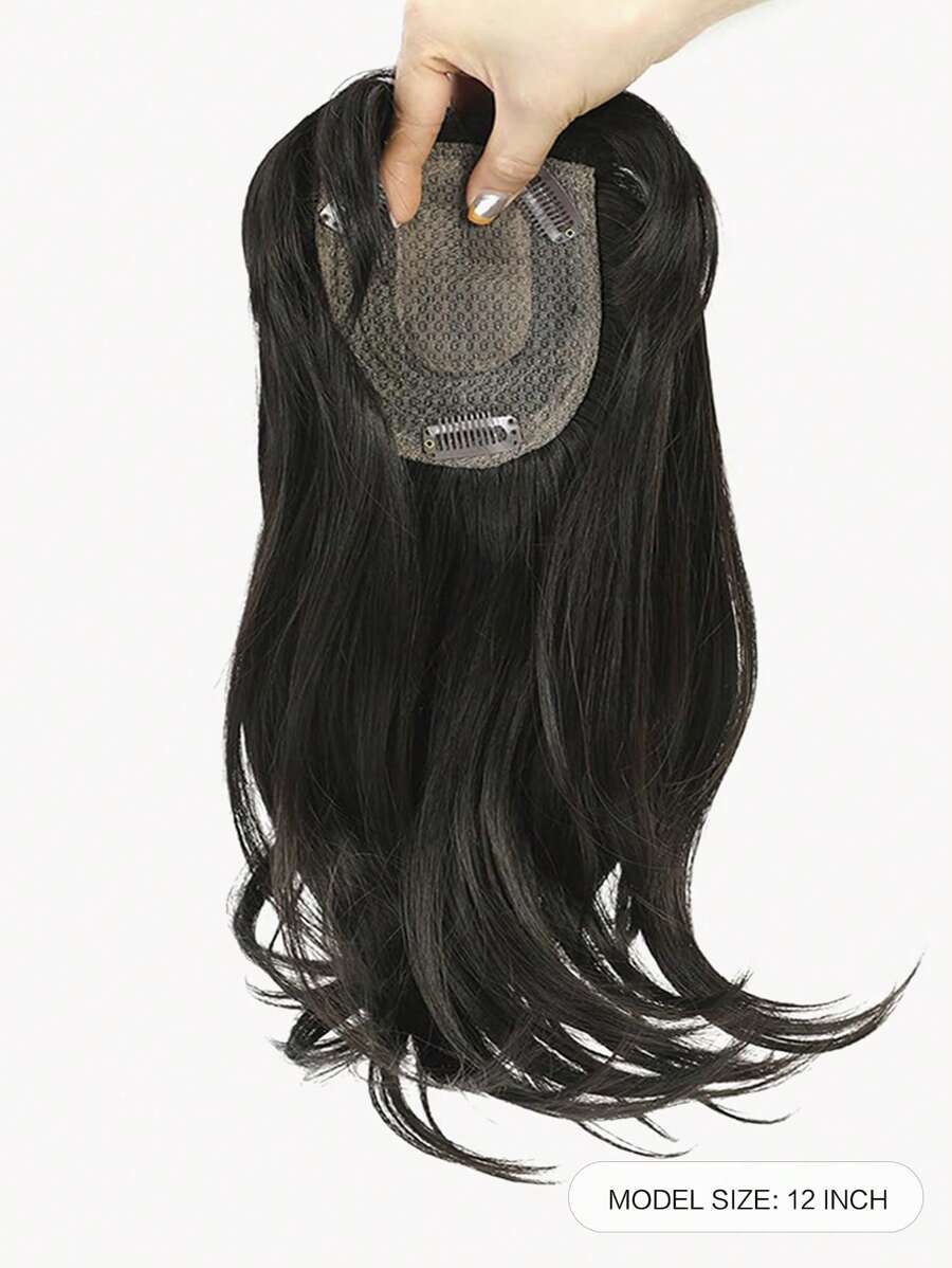 Wellige Haarverdichtung für dünner werdendes Haar, 30 cm Haarverlängerung für Frauen zur