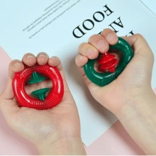 Giá đỡ massage tay bằng silicon màu ngẫu nhiên, Đồ chơi rèn luyện ngón tay, Dụng cụ ép cốc hút silicon, Bóng giải phóng áp lực, Máy tập luyện sức mạnh Đồ dùng trò chơi ngoài trời (Một số phụ kiện có màu ngẫu nhiên) - Nhiều màu - Xem 4