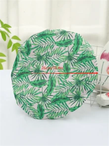 QINGMYU 1 Mũ tắm dày một lớp chống thấm nước có thiết kế in mới - Nhiều màu - Xem 2