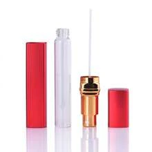 1/3/5个装 12毫升可填充香水喷雾瓶，便携式玻璃香水喷雾器配铝制外壳，旅行装香水瓶套装，适合作为礼物，圣诞节，新年，情人节 - 彩色 - 查看 4