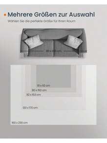 SONGMICS Carpet - 灰色 - 查看 5