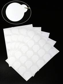 500/200/100/40 pièces Autocollants jetables blanc pour extension de cils, palettes porte-colle en marbre, pierre de jade, papier pour pratique d'extension de cils, pour technologie des cils, formation des cils