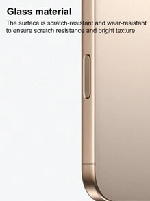 16 Pro Max Camera Button Anti-Scratch Protective Film, Button & Lens Protector For 16 Pro Plus Waterproof Shockproof Anti-Fall Anti-Fall Anti-Fingerprint Full Cover - Multicolor - View 10