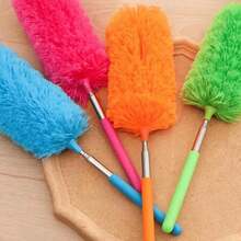 1 件伸缩超细纤维除尘器，家用清洁刷，防尘刷，适用于清洁空调、汽车和家具 - 彩色 - 查看 8