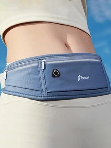 1 件女士运动腰包，手机腰包，适合跑步、户外徒步、健身和夜跑，带反光条，适合腰包可调节腰带 - 彩色 - 查看 6