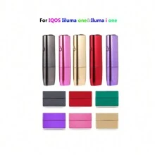1pc, Colorful Portable Surface Smooth Cover For IQOS ILUMA ONE Protective Case Replaceable Accessory For IQOS Iluma I One, Gift Packaging Bag Gift Packaging Bag - Multicolor - View 2