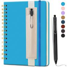 Sổ tay xoắn ốc - 5,7"X 8,27", 160 trang có dòng kẻ - Nhật ký du lịch A5 dành cho học sinh nữ, Hộp đựng bút & bút, Bìa cứng, Dùng để viết, Quà tặng - Một cỡ - Xem 1