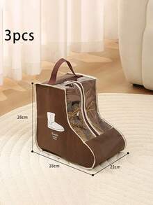 1 件优质防尘防潮鞋子收纳袋,适用于运动鞋和靴子 - 防护、透气、节省空间 - 非常适合旅行、衣柜整理和鞋子保护正装裤子鞋子牛仔裤靴子裙子 - 彩色 - 查看 15