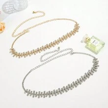 Thắt lưng đính đá Rhinestone cho nữ, Thắt lưng lấp lánh thời trang, Phụ kiện thắt lưng lấp lánh hợp thời trang - Nhiều màu - Xem 1