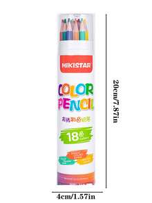 12/24/48 支桶装油性彩色铅笔，适合学龄前儿童和学生绘画 - 彩色 - 查看 6