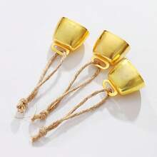 Đồ trang trí chuông Giáng sinh, chuông kim loại nhiều màu để trang trí ngày lễ Quà tặng tốt nhất - Nhiều màu - Xem 5