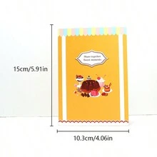 1 tấm thiệp chúc mừng tiệc pop-up 3D chất lượng cao, thiệp kem 3D, thiết kế thanh lịch, phù hợp với mọi người, thiệp chúc mừng sinh nhật doanh nghiệp cao cấp, thiệp quà tặng 3D, thiệp giáo viên, thiệp cảm ơn, đồ thủ công bằng giấy thanh lịch - Nhiều màu - Xem 2