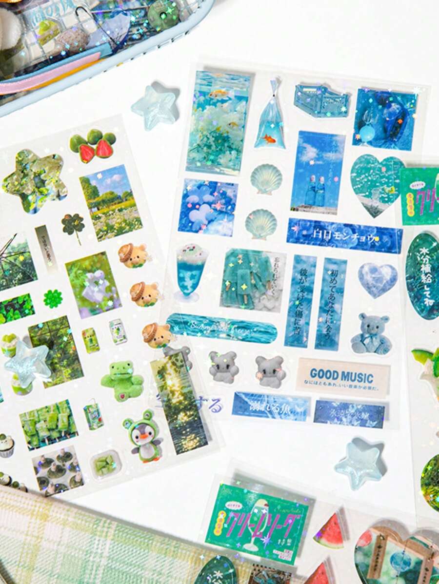 10 sztuk naklejek w stylu retro z sylwetkami zwierząt, dekoracyjne naklejki odpowiednie na prezenty, do biura, domu, do oznaczania, etykiet, do klas, zabawek, planera ucznia, majsterkowania i nie tylko, artykuły szkolne, powrót do szkoły