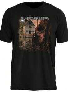 Black  Rock Band T-Shirt 100% Cotton - Fast Shipping Plus Size - màu đen - Xem 1