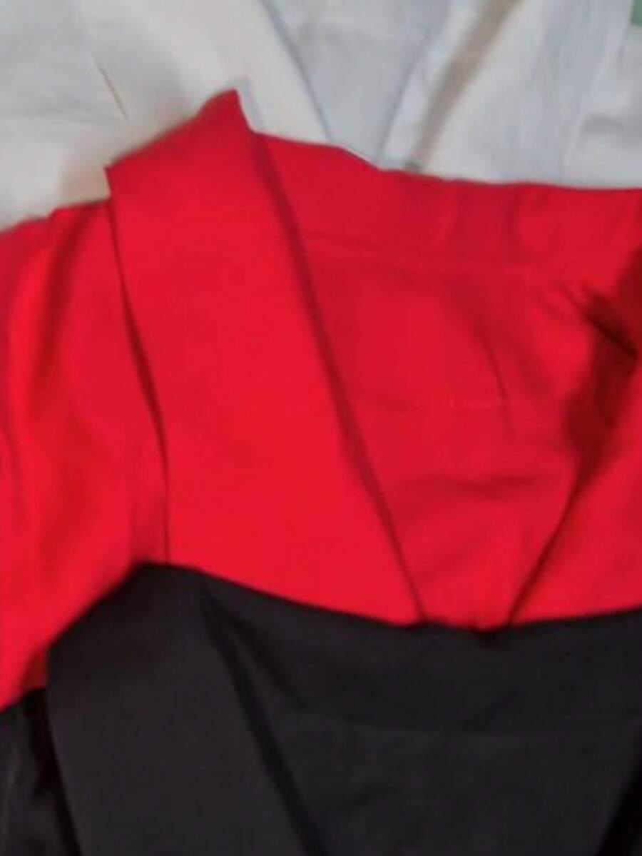 Women's Blouse With Front Tie And Elegant Collar Sensory Fabric Blouse With All The Charm And Elegance - Đỏ - Xem 1