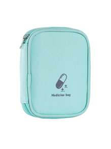 1个便携式空急救包，适用于迷你医疗包、小型急救箱、应急包、家用药品收纳包、绷带收纳包，男女通用，旅行、邮轮、宿舍、居家、航空、商务、露营、户外、徒步、狩猎、海滩、暑假、返校、健身假期等场合必备。 - 淺粉色 - 查看 11