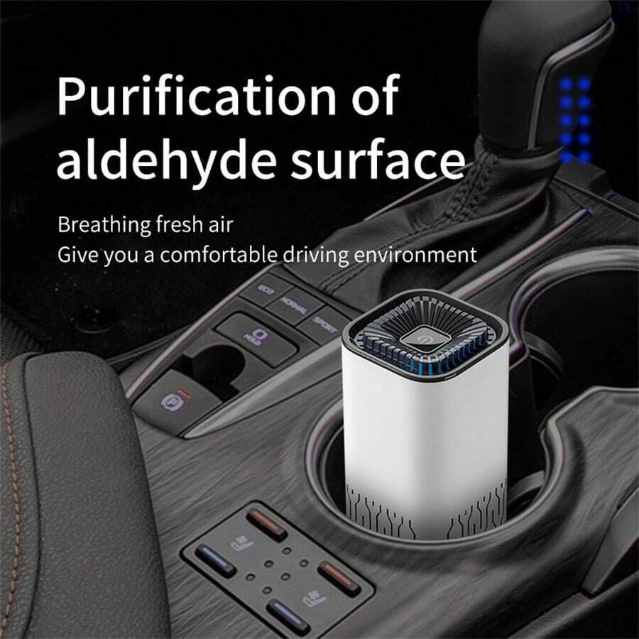 Car Air Purifier, Freshens Air, Removes Odors, Formaldehyde