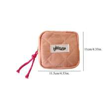1 件装韩版格子迷你女士口红包旅行便携小化妆包拉链便携卫生棉条包，小巧可爱卫生巾包，多功能旅行收纳包，图案可爱，适合存放女性个人护理用品，女士礼物，圣诞礼物，女士送礼佳品，化妆包，旅行必备 - 彩色 - 查看 7