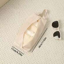 2 件装旅行胸罩和内裤收纳袋，多功能内衣分隔袋，布质手持收纳袋 - 彩色 - 查看 6