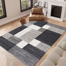 Elegant Style Indoor Decorative Carpet, Faux Wool Area Rug For Living Room, Sofa, Bedroom, Bedside Slip-Resistant Mat, Dining Room, Kitchen, Office Chair Pad, Entryway Doormat, Outdoor Picnic Mat, Camping Blanket