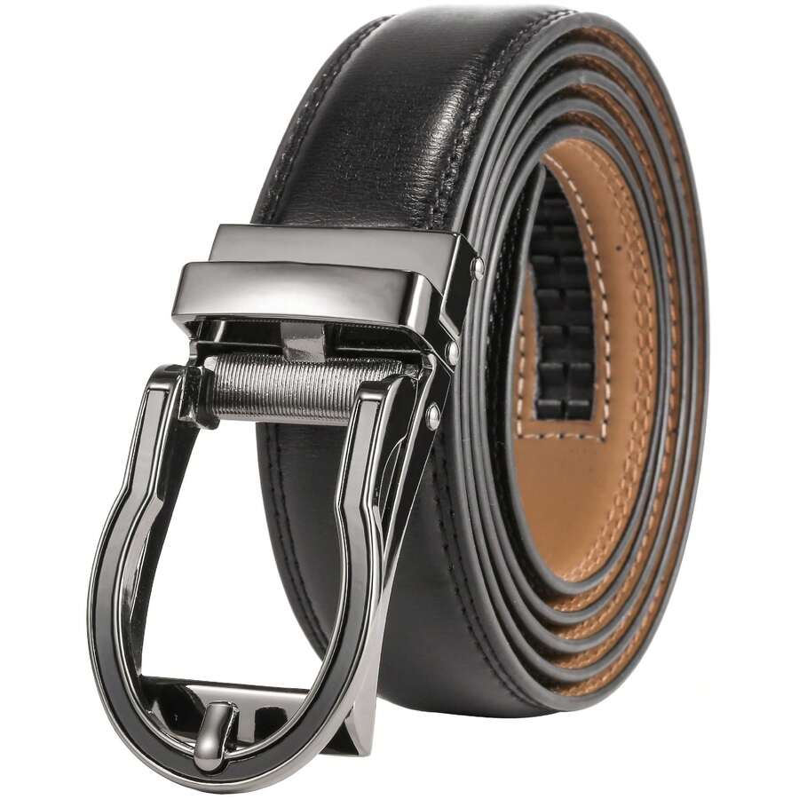 Arch Leather Linxx Rachet Belt - 黑色 - 查看 1