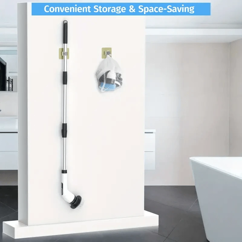 Electric Spin Scrubber Cordless, Electric Scrubber For Cleaning