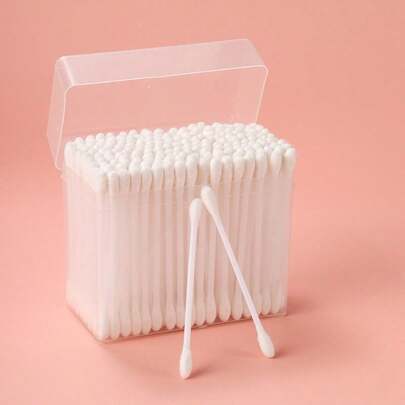 200支棉签，美容必需品，用于化妆