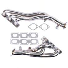 Stainless Exhaust Header Manifold For BMW E46 323i 328i Z3-528I/M54 E93 E94 2.5L 2.8L 3.0L L6 2001-2006 - 如圖所示 - 查看 3